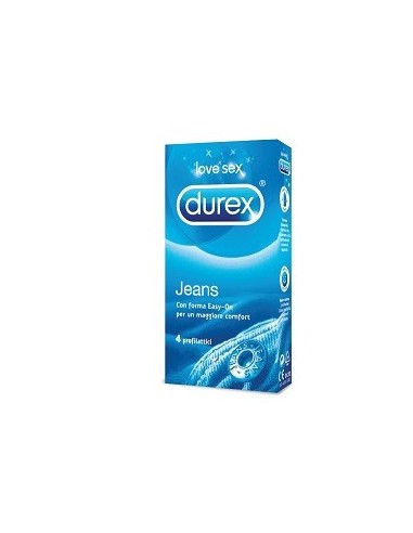 Profilattico Durex Jeans Easyon 4pz