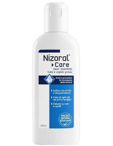Nizoral Care Daily Shampoo Cute & Capelli Grassi 200 Ml