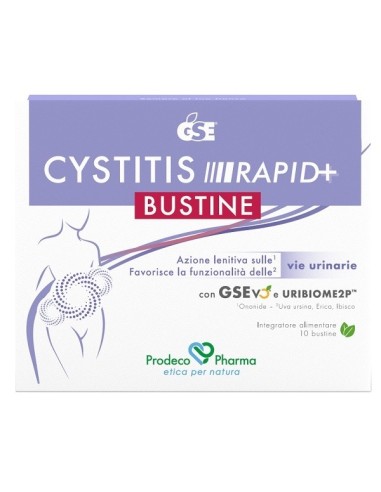 Gse Cystitis Rapid+ 10 Bustine