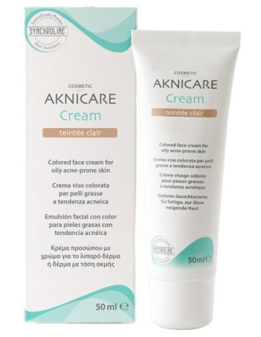 Aknicare Cream Teintee Clair 50 Ml