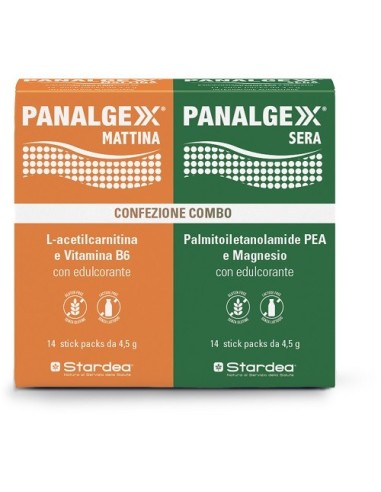 Panalgexx Mattina 14 Stickpack + Panalgexx Sera 14 Stickpackconfezione Combo