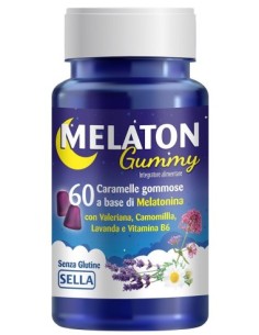 Melaton Gummy 60 Caramelle Gommose