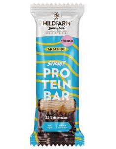 Wildfarm Street Protein Bar Arachide 40 G