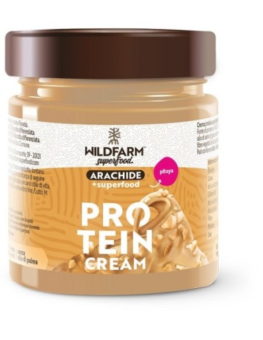 Wildfarm Super Protein Cream Evo Crema Spalmabile Arachide Pitaya 180 G