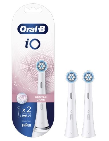 Oralb Power Refill Io Gentle Clean White 2 Pezzi