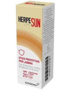 Herpesun Lip Stick Labbra Spf 20 5 Ml