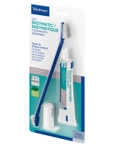 Kit Dentifricio Enzimatico 70 G + Spazzolino Da Denti + Spazzolino Da Dito