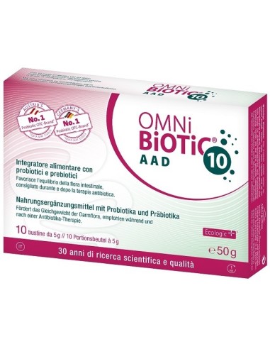 Omni Biotic 10 Aad 10 Bustine Da 5 G