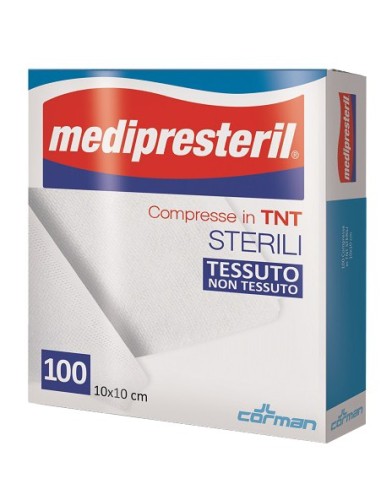 Garza Compressa Medipresteril Tnt 10x10cm 100 Pezzi