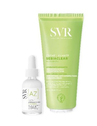 Sebiaclear Set Ampoule Flash 30 Ml + Creme Lavante 200 Ml