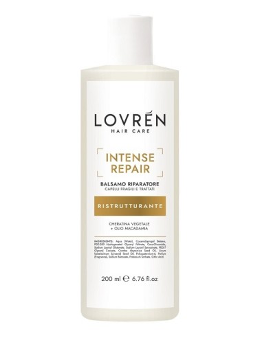 Lovren Hair Care Intense Repair Shampoo Ristrutturante 200 Ml