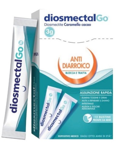 Diosmectalgo Caramello Cacao 12 Stick