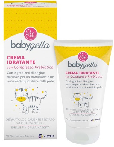 Babygella Prebiotic Crema Idratante Corpo 100 Ml