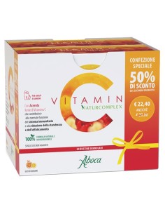 Vitamin C Naturcomplex 20 Bustine Granulari Confezione Speciale 1+1