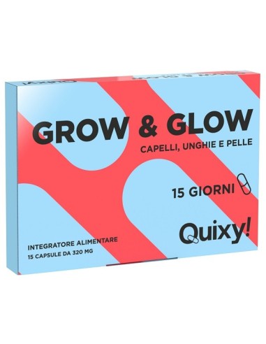 Quixy Farmacia Grow & Glow-capelli Unghie 15 Capsule