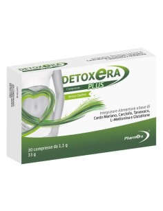 Detoxera Plus Integratore Alimentare Per Stipsi E Transito Intestinale 30 Compresse