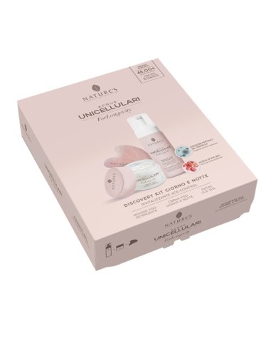 Nature's Acque Unicellulari Forlongevity Discovery Kit Nottecrema Giorno Notte 50 Ml + Mousse Detergente 150 Ml