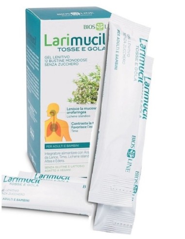 Larimucil Tosse Gola 12 Bustine 10 Ml