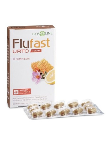 Apix Propoli Flufast Urto 3 Giorni 12 Compresse Biosline