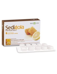 Apix Sedigola Miele Limone 20 Pastiglie