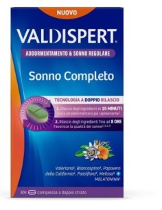 Valdispert Sonno Completo 30 Compresse A Doppio Strato