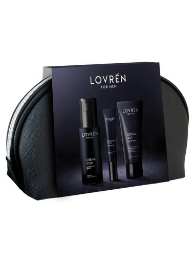 Lovren Travel Kit Men 1 Lovren Men 4 In 1 50 Ml + 1 Gel Visohydra-tone Effect 30 Ml + 1 Contorno Occhi Hydra-tone Effect 15 Ml