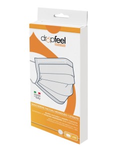 Mascherina Uso Medico Dropfeel Pharma Monouso Tipo Ii Bianca10 Pezzi