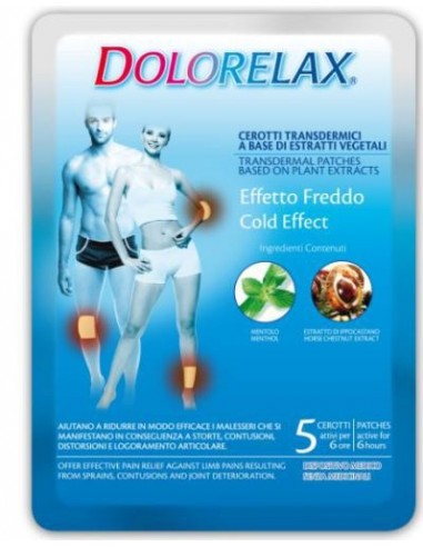 Dolorelax Cerotto Effetto Freddo 5 Pezzi