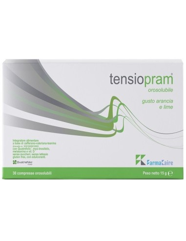 Tensiopram Orosolubile 30 Compresse Masticabili Gusto Arancia E Lime
