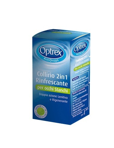 Gocce Oculari Optrex Actidrops 2in1 Rinfrescante Occhi Stanchi 1 Pezzo