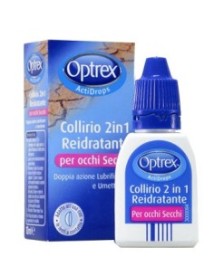 Gocce Oculari Optrex Actidrops 2in1 Reidratante Occhi Stanchi 1 Pezzo