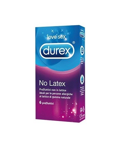 Profilattico Durex No Latex 6 Pezzi