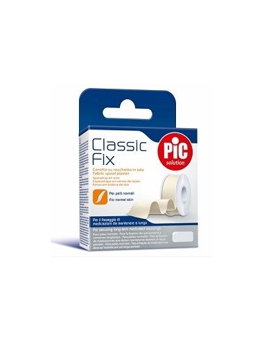 Cerotto In Rocchetto Pic Classic Fix Tela Bianco 2,5x500 Cmfustella