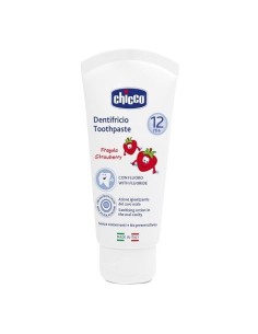 Chicco Dentifricio Fragola 50 Ml 12m+ Con Fluoro