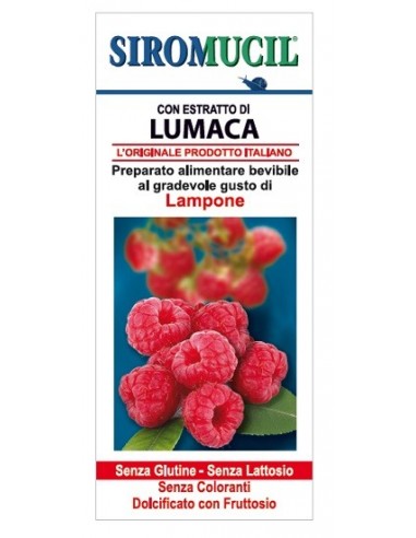 Siromucil Preparato Alimentare Con Estratto Di Lumaca Al Lampone 150 Ml