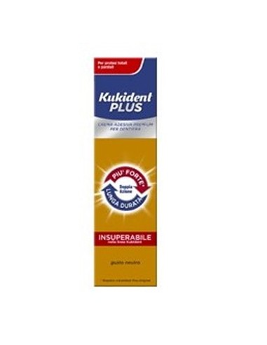 Kukident Doppia Azione Adesivo Protesi Dentaria 40 G