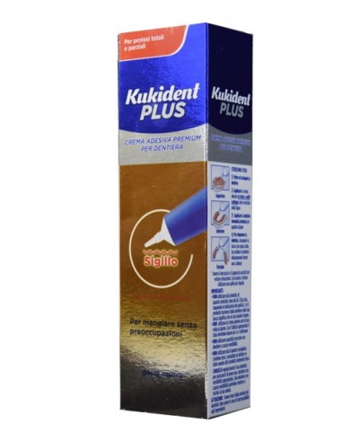 Kukident Sigillo Crema Adesiva Per Protesi Dentarie 40 G