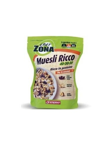 Enerzona Muesli Ricco 40-30-30 230 Grammi