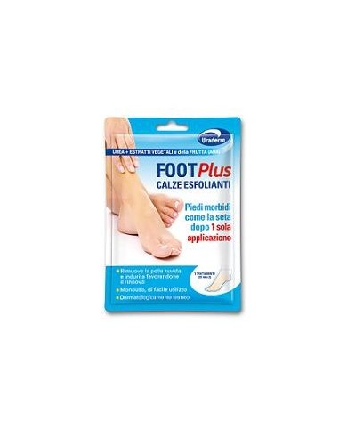 Uraderm Foot Plus Calze Esfolianti 2 Pezzi Da 20 Ml