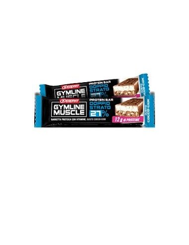 Enervit Gymline Muscle Protein Bar 27% Doppio Strato Cocco-ciok 1 Pezzo