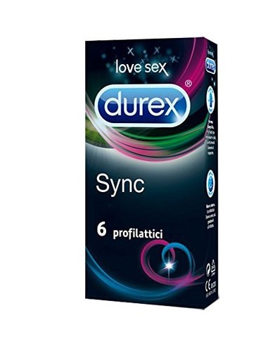 Profilattico Durex Sync 6 Pezzi