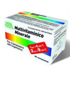 Sanavita Multivitaminico Minerale 30 Compresse