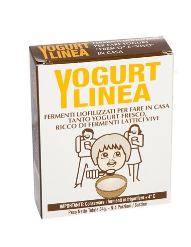 Yogurt Linea Fermenti Liofilizzati 4 Bustine Da 8,5 G