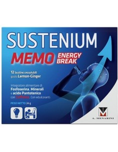Sustenium Memo Energy Break 12 Bustine