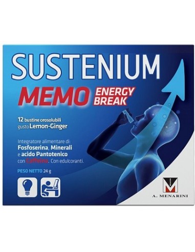 Sustenium Memo Energy Break 12 Bustine