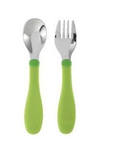 Chicco Set Posatine Acciaio 18m+