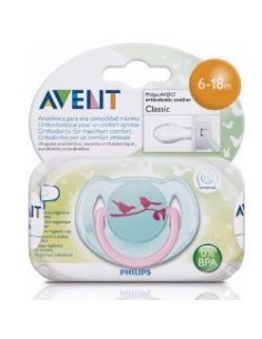 Avent Succhietto Decorato Femminuccia 6-18 Mesi