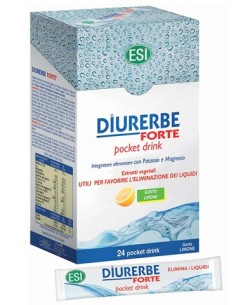 Diurerbe Forte Pocket Drink Limone 24 X 20 Ml