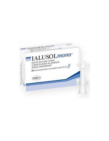 Ialusol Mono Gocce Oculari 20 Flaconcini 0,5 Ml