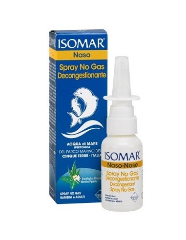 Isomar Soluzione Acqua Mare Naso Ipertonica Naso Spray Decongestionante 30 Ml